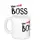 Кружка с принтом The real boss 330 мл (KR_PAR009)
