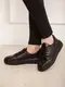 Кеды женские Fashion Nancy 3007 38 размер 24,5 см Черный