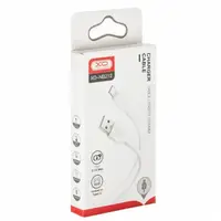 Кабель для заряджання та синхронізації USB XO NB212 USB - Type-C 1М Білий