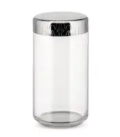 Банка для хранения сыпучих продуктов Alessi Dressed из стекла 1,5 л