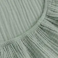 Простынь на резинке муслин 90х200 MEDITATIVE