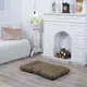 Лежанка для собаки Стайл хаки с серым XL - 120 x 80