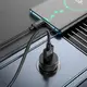 Адаптер автомобильный HOCO Type-C Cable Level single port car charger Z49A |1USB, 18W, 3A, QC3.0|