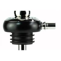 Кальян високий для куріння тютюну з однією трубкою Sunrise Hookah Classic Wood - Black