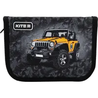 Пенал без наполнения Kite Education Off-road K20-621-4 1 отделение серый