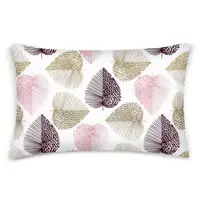 Двухспальная постель с простыней на резинке PASTEL LEAVES CS2