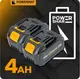 Газонокосилка аккумуляторная Powermat + 2 аккумулятора 4Ач (Польша)