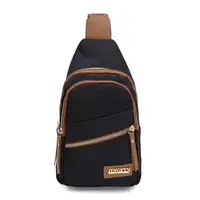 Женский рюкзак через плечо Monsen C1SA7222bl-black