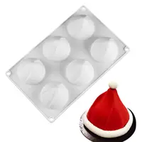 Форма силіконова Різдвяний капелюх SNS silicone JSС2640 28х18 см