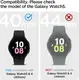 Защитное стекло Spigen для Galaxy Watch 5 / 4 (40mm) EZ FiT GLAS.tR (2шт), (AGL05340)