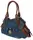 Жіноча джинсова, бавовняна сумка з двома ручками Fashion jeans bag синя
