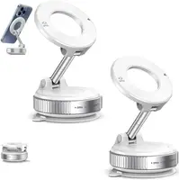 Автомобільний тримач для телефону JoyPro Magnetic Holder • Універсальний магнітний автотримач із вакуумною присоскою та обертанням 360°