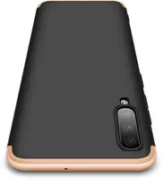 Чохол-накладка GKK 3 in 1 Hard PC Case Samsung Galaxy A70 Gold/Black