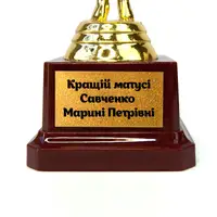 Индивидуальная печать №5 надписи на табличке пьедестала (40 симв.)