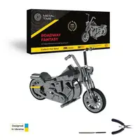 Коллекционная модель-конструктор Metal Time Harley Davidson Roadway Fantasy Мотоцикл механический (MT012)