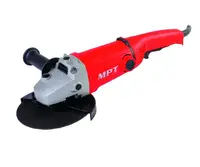 Машина углошлифовальная "MPT", 180 мм, 2000 Вт, 8000 об/мин. Black and Red (MAG1805)