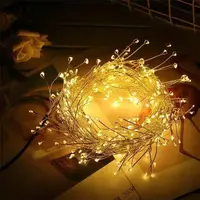 Гірлянда світлодіодна від мережі Роса Y-834WW 19559 50 м 500 LED тепла жовта