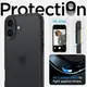 Чехол Spigen для iPhone 16 - Ultra Hybrid, Frost Black (ACS08200)