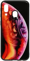 Чехол-накладка TOTO Print Glass Space Case Samsung Galaxy A40 Amethyst