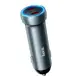 Адаптер автомобильный HOCO Prosperous (2C) car charger Z54B |2Type-C, PD/QC, 60W/3A|