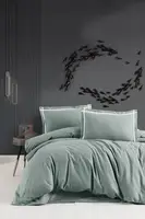 Фланелевое постельное белье First Choice Flannel Soprano Green семейный