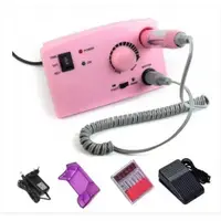 Фрезер для манікюру та педикюру Nail Polisher DM-211 (45000 об./хв) 30W РОЗОВИЙ