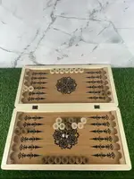 Настольная игра "Нарды" из дерева 51х51 (Восточный джинн)