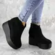 Ботинки женские Fashion Tosh 2165 40 размер 25,5 см Черный