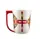 Чашка Alessi Holyhedrics 400 мл красная