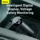 Адаптер автомобильный BASEUS Energy Column Car Wireless MP3 charger |2USB, 3.1A, 18W QC| (дефект упаковки)