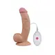Реалистичный вибратор с  пультом управления 7.5" The Ultra Soft Dude, Flesh Vibrating