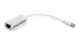 Кабель PowerPlant USB-A – Ethernet RJ45, 15cm