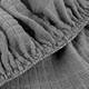 Набор чехлов на табурет круглый Love You Corn Fleece 86185 2 шт серый