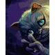 Картина по номерам "Чеширский кот" ★★★★