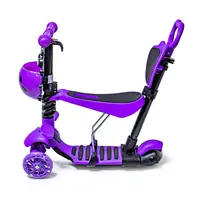 Дитячий самокат Scooter "Сонечко" 5 в 1. Purple (1350702347)