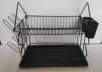 Сушарка настільна 2-х ярусна Bohmann WL-2607-S 55х24,5х48 см чорна