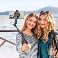 Селфі-монопод HOCO Sherkhan magnetic aluminum alloy live broadcast holder K25 |BT5.2, 60-105mm, 2h|