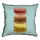 Подушка интерьерная из мешковины Макаруны 45x45 см 45PHB_SWE010_WH