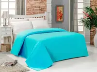 Простынь-пике 200 х 240 см Dama Arya AR-TR1001517-Turquoise