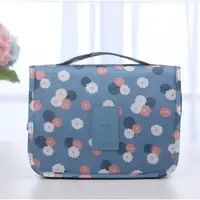 Дорожній органайзер Monopoly toiletry pouch. Блакитний в квіточки