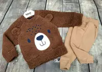 Утепленный костюм Bear коричневый 1506 розмір 68