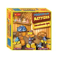 Настольная игра Ranok Мишача метушня, игровое поле, фишки, кубик. Multicolor (126125)