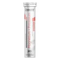 Витамины и минералы OstroVit Magnesium + Potassium, 20 шипучих таблеток Грейпфрут