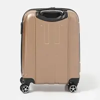 Чемодан маленький 4 колеса Ricco Grande T1ABS550gold-M
