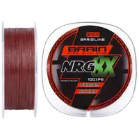 Шнур Brain NRG 8X sinking. 200m. 0.10mm 8.5kg 19lb (1858-20-88)