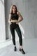 Кроссовки женские Fashion Aussi 3696 40 размер 25 см Черный