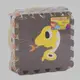 Игровой коврик-пазл массажный 16 деталей. (98667)