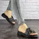 Женские шлепки Fashion Sealy 1688 39 размер 24,5 см Серый