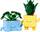 Конструктор игровой Botanicals Счастливые растения 10349 217 деталей