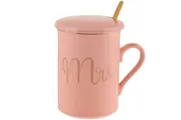 Кружка заварочная Bona Di Mrs 984-211 380 мл розовая